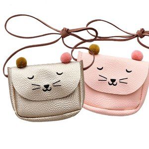 Children Shoulder Bag Mini Cat Ear Messenger Bags